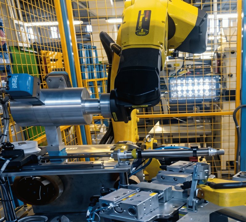 Robotlu Tampon Baskı ve Montaj istasyonları